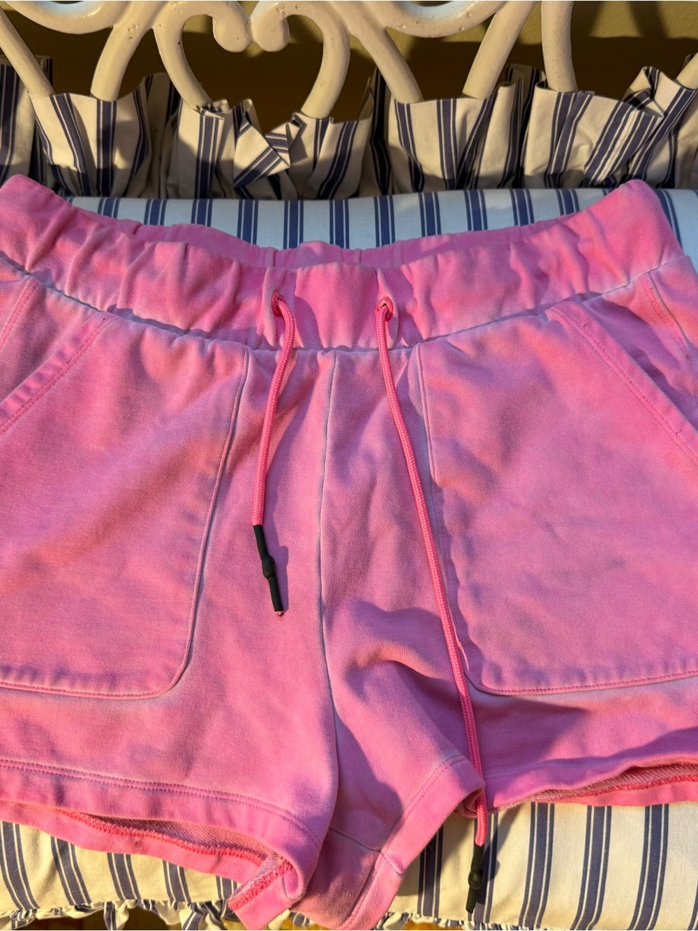 Pink Women's Drawstring Lounge Shorts size M 
98% cotton. 2 Side Pockets